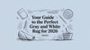 Your Guide to the Perfect Gray and White Rug for 2026