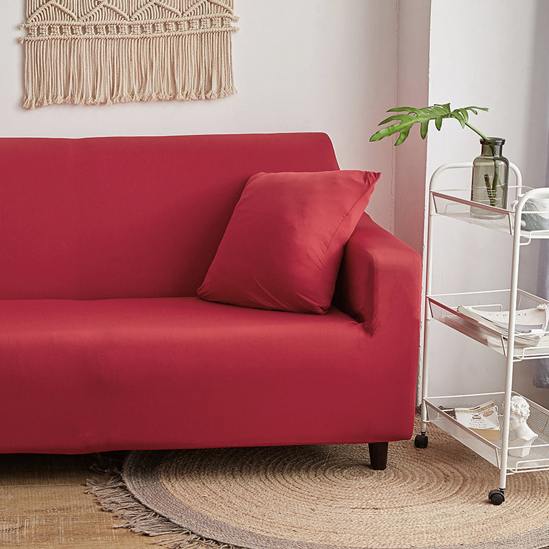 Sofa Cover - Cardinal red - Adaptable & Expandable