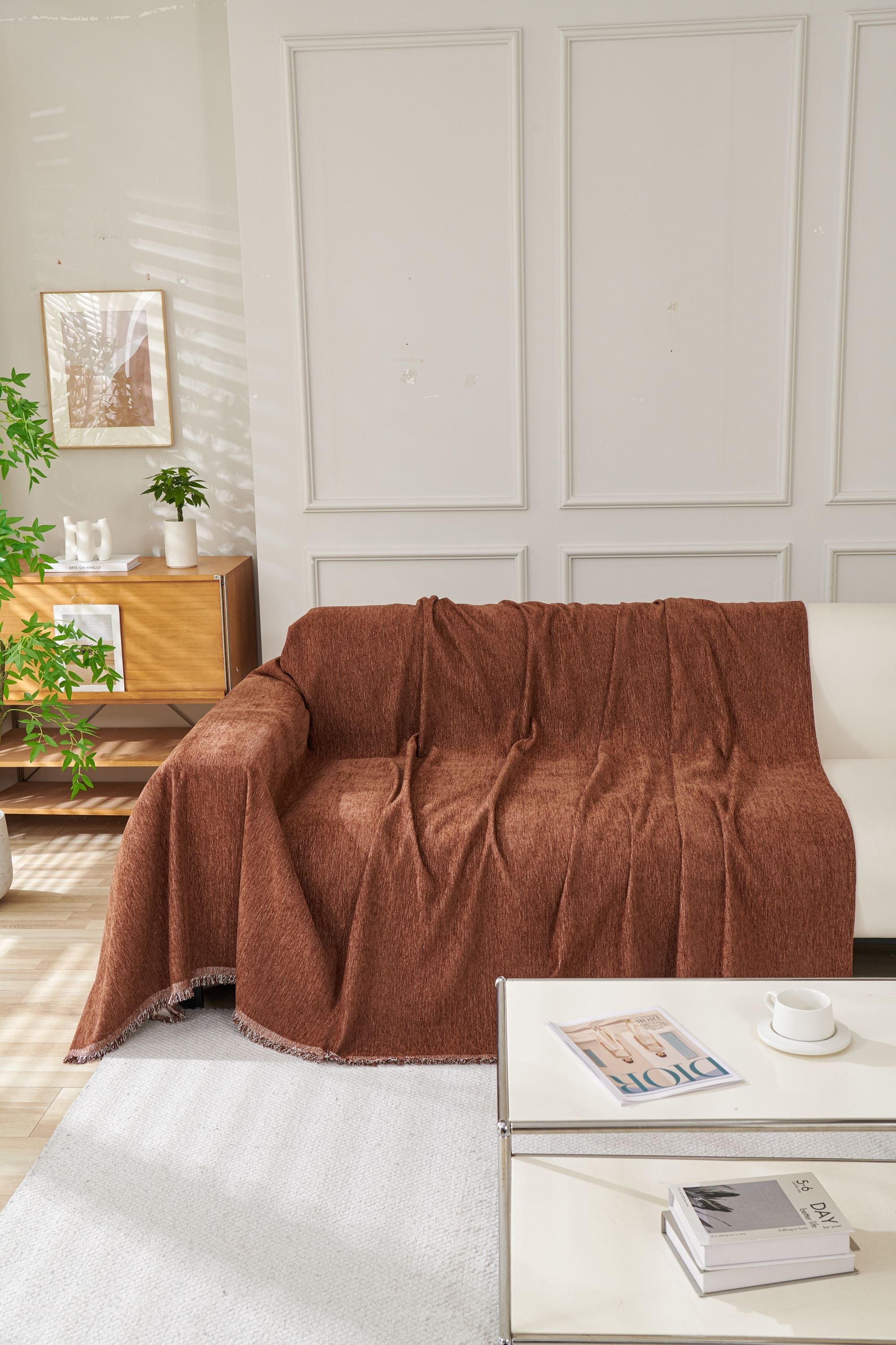 Sofa Throw - Elligate - Chocolate