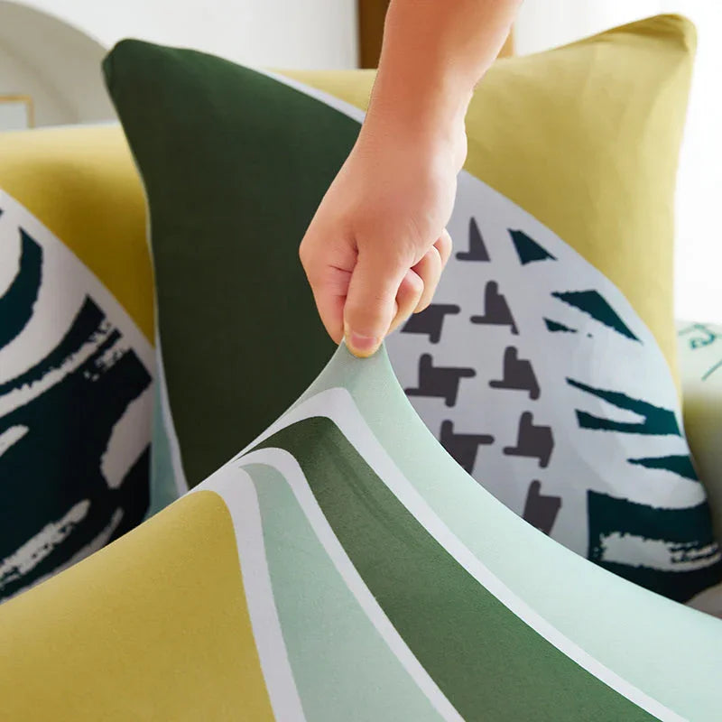 Corner Sofa Cover - Folige - Adaptable & Expandable - The Sofa Cover Crafter 