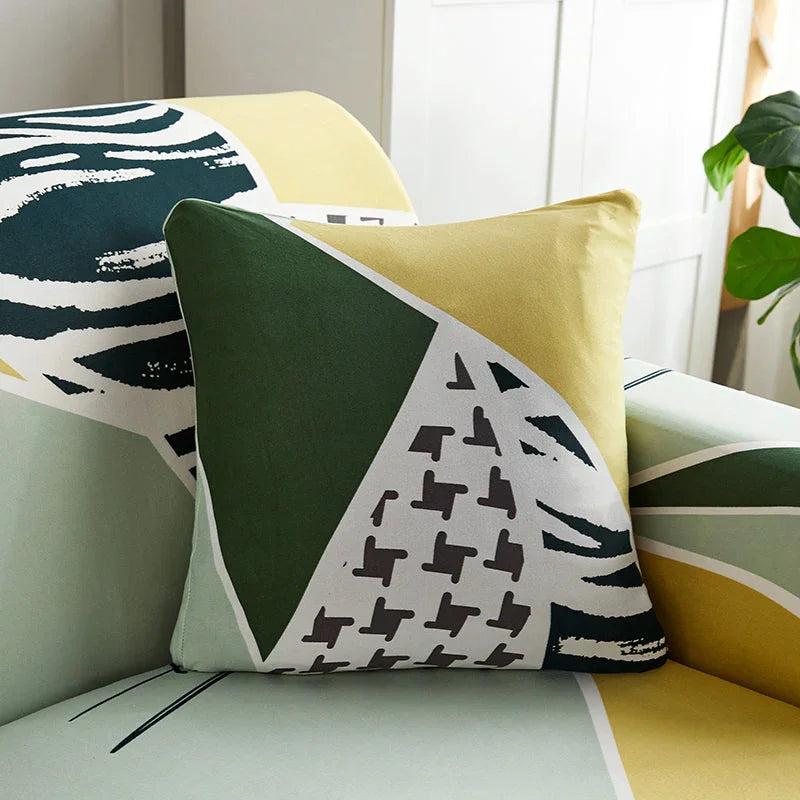 Corner Sofa Cover - Folige - Adaptable & Expandable - The Sofa Cover Crafter 
