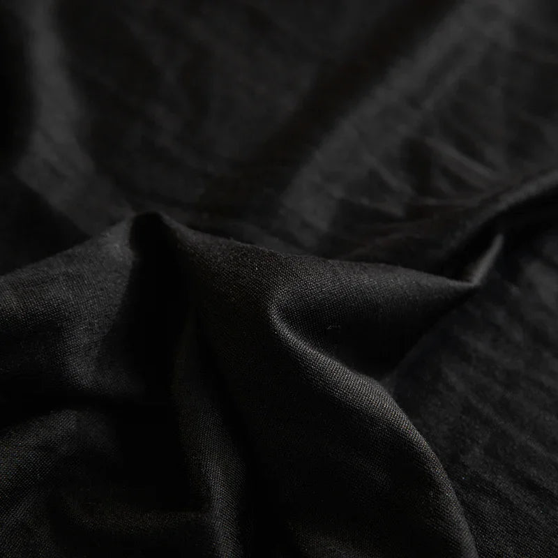 Sofa Bed Cover - Black - Adaptable & Expandable - The Sofa Cover Crafter 