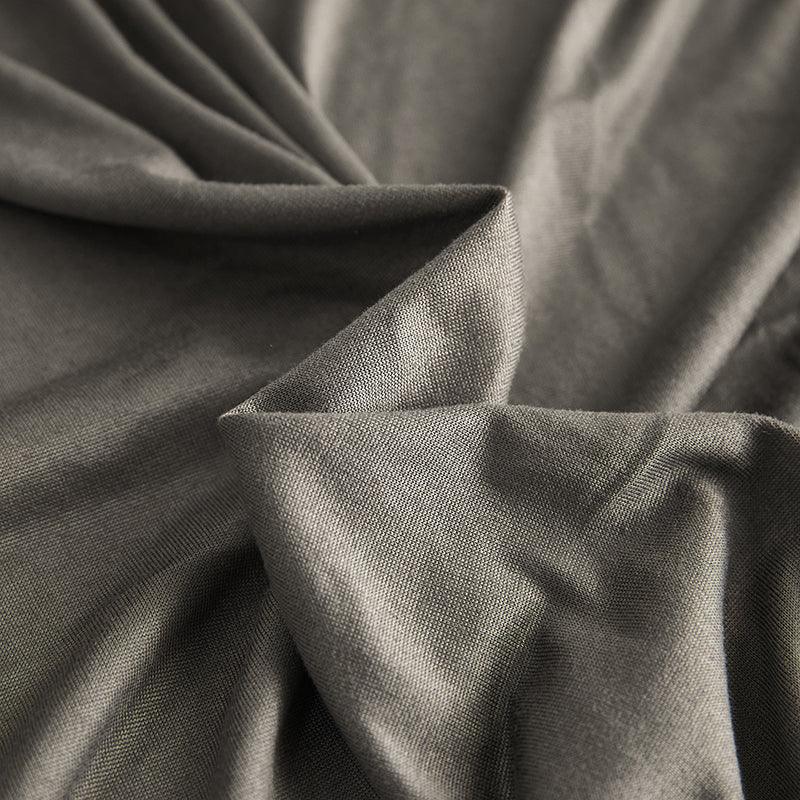 Sofa Bed Cover - Grey - Adaptable & Expandable - The Sofa Cover Crafter 