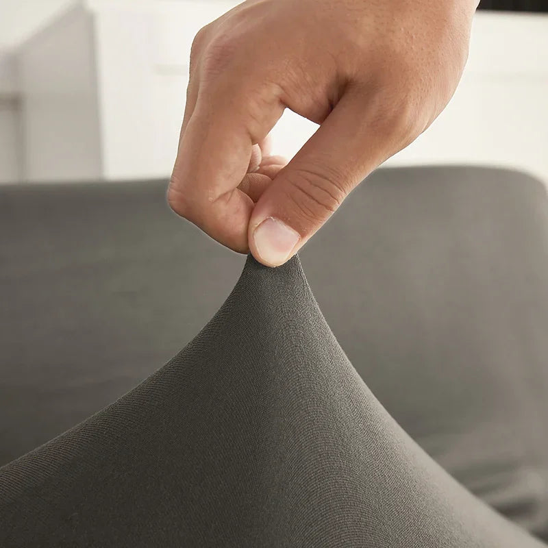 Sofa Bed Cover - Grey - Adaptable & Expandable - The Sofa Cover Crafter 