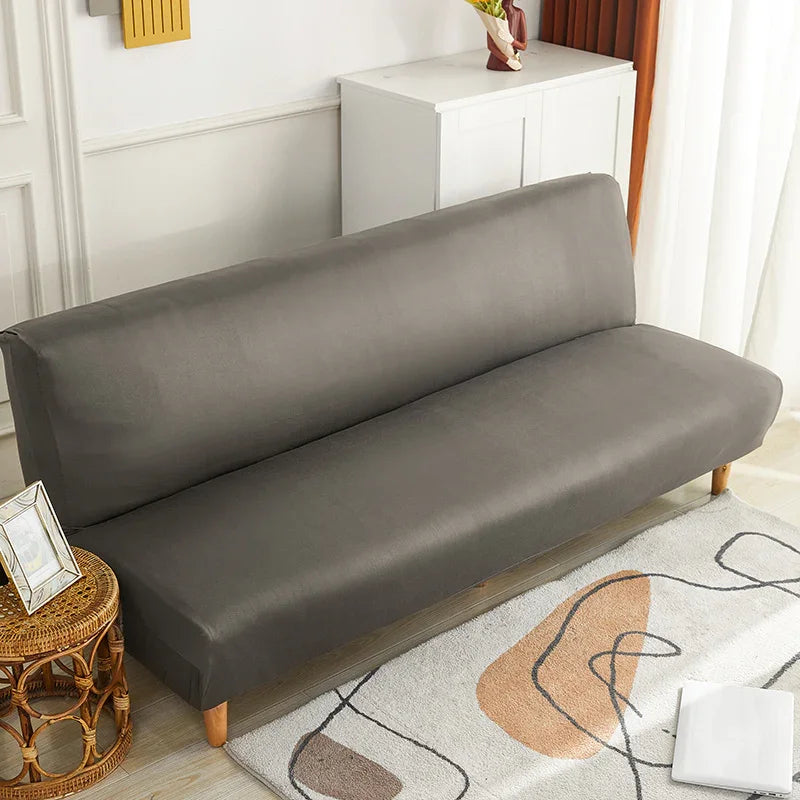Sofa Bed Cover - Grey - Adaptable & Expandable - The Sofa Cover Crafter 