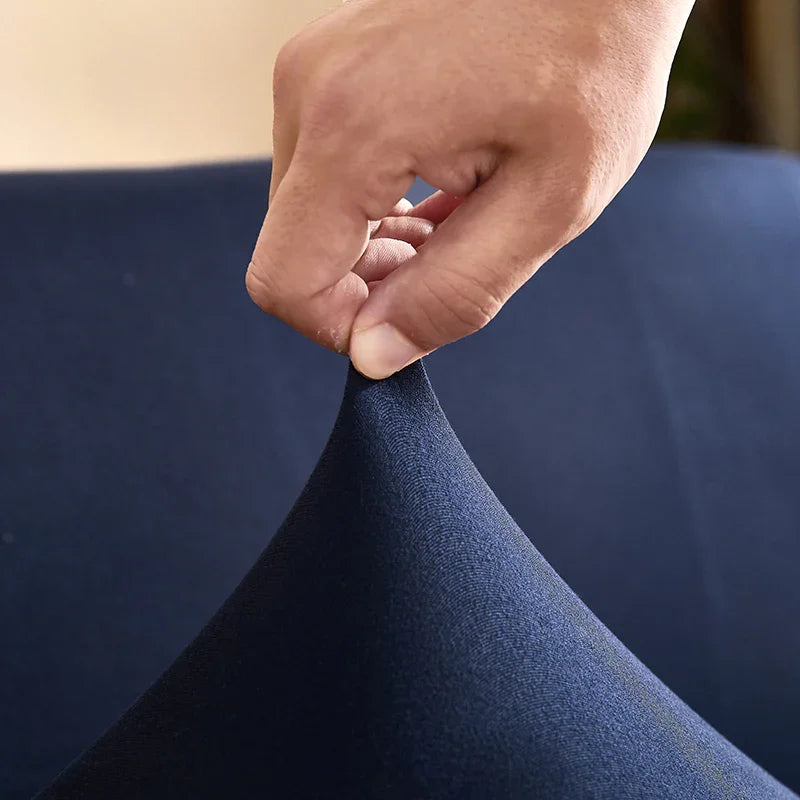 Sofa Bed Cover - Navy blue - Adaptable & Expandable - The Sofa Cover Crafter 