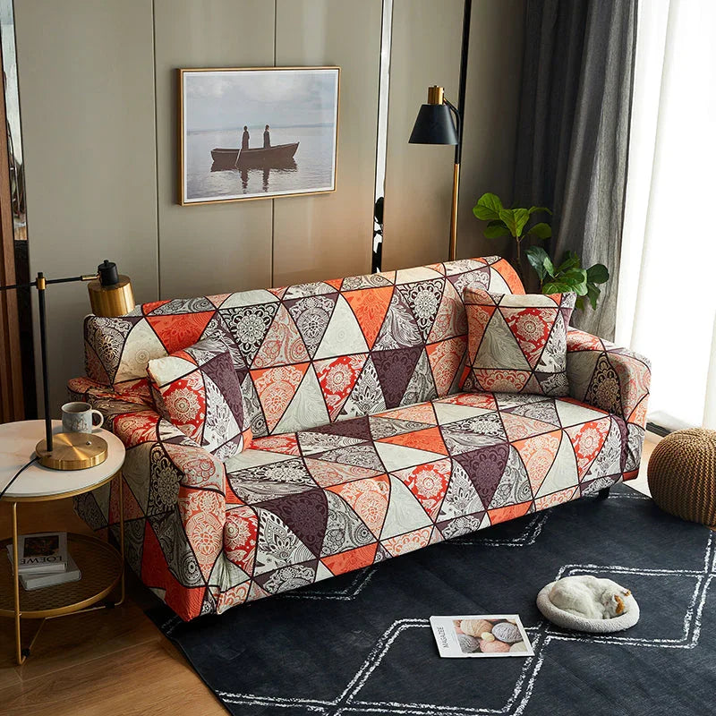 Sofa Cover - Chikoori - Adaptable & Expandable - The Sofa Cover Crafter 