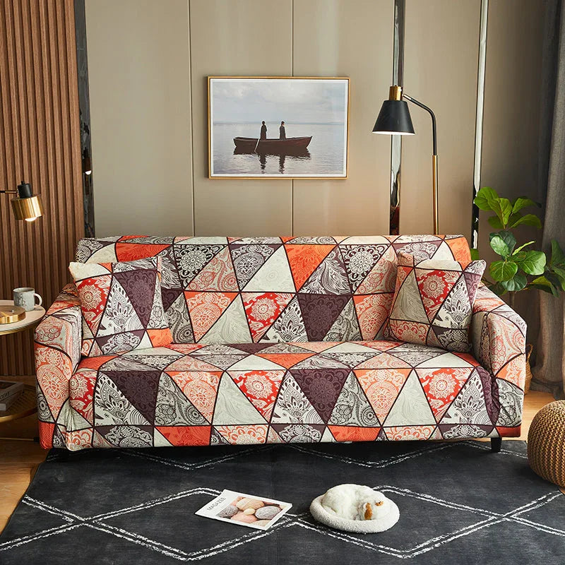 Sofa Cover - Chikoori - Adaptable & Expandable - The Sofa Cover Crafter 