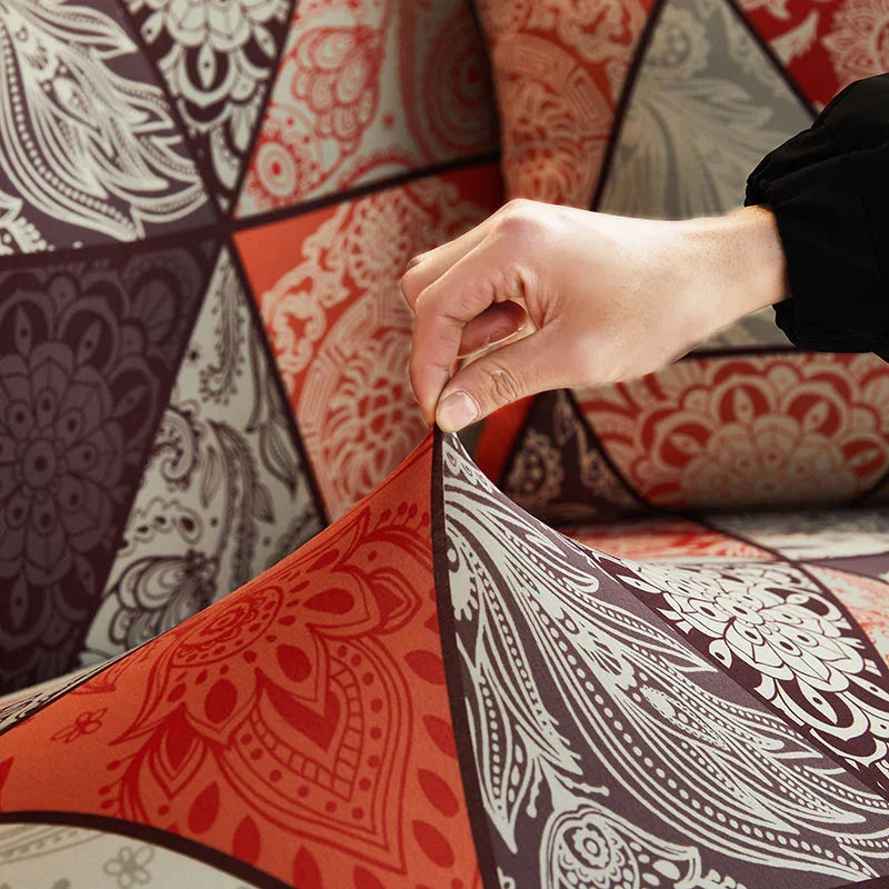 Sofa Cover - Chikoori - Adaptable & Expandable - The Sofa Cover Crafter 