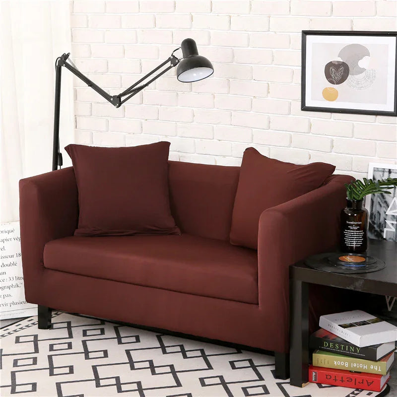 Sofa Cover - Cocoa - Adaptable & Expandable - The Sofa Cover Crafter 