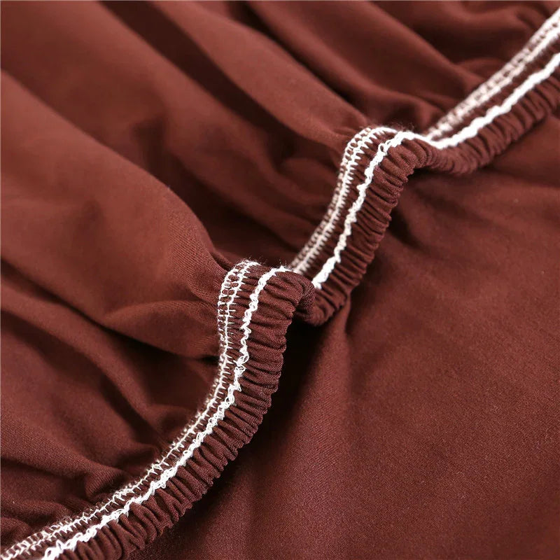 Sofa Cover - Cocoa - Adaptable & Expandable - The Sofa Cover Crafter 