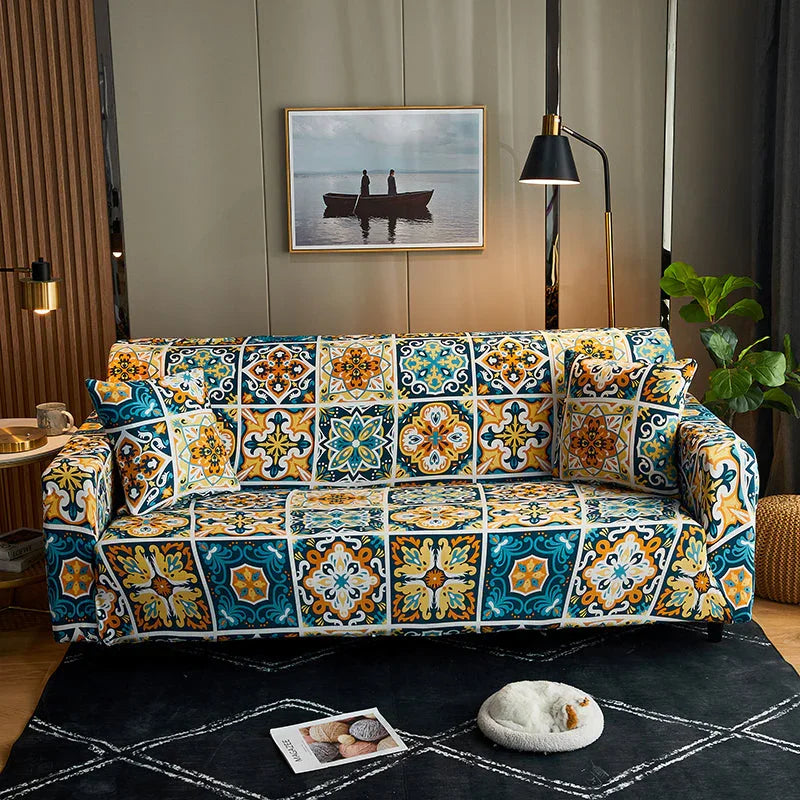 Sofa Cover - Vanissime - Adaptable & Expandable - The Sofa Cover Crafter 