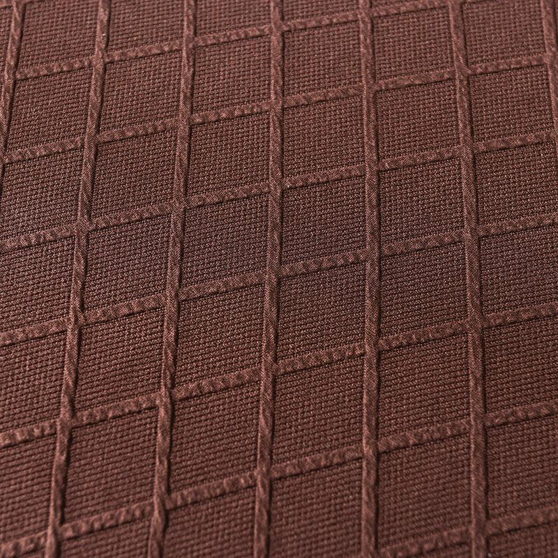 Sofa Cover - Wide Jacquard - Brown - Adaptable & Expandable - The Sofa Cover Crafter 