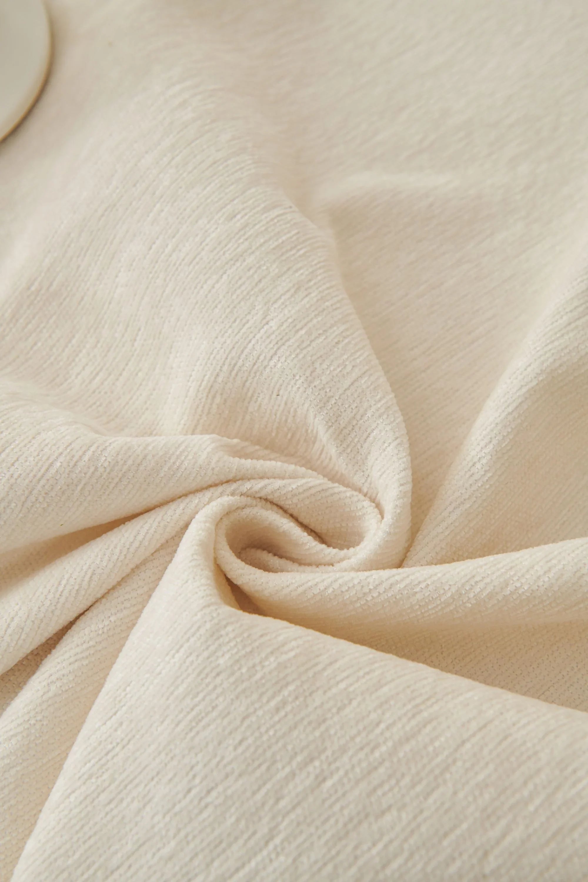 Sofa Throw - Elligate - Off white - The Sofa Cover Crafter 