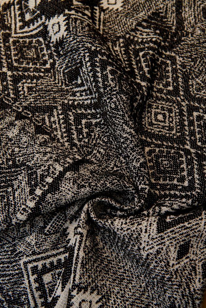 Sofa Throw - Melareve - Jet Black - The Sofa Cover Crafter 