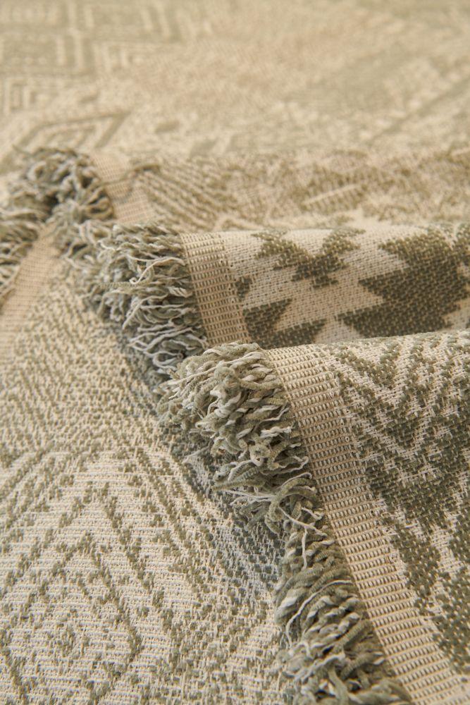 Sofa Throw - Melareve - Silver Grey - The Sofa Cover Crafter 