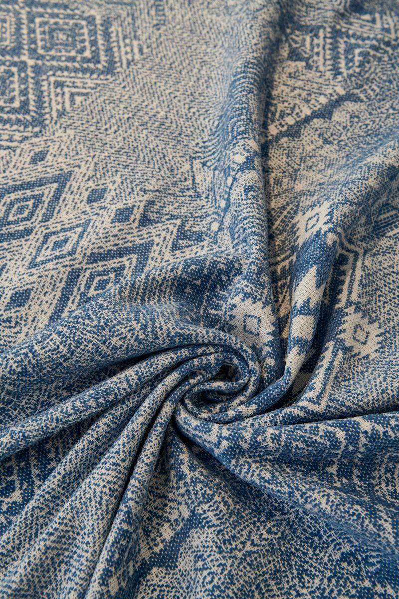 Sofa Throw - Melareve - Vintage Blue - The Sofa Cover Crafter 