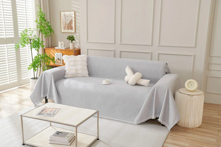 Throw Blanket - Elligate - Light Gray