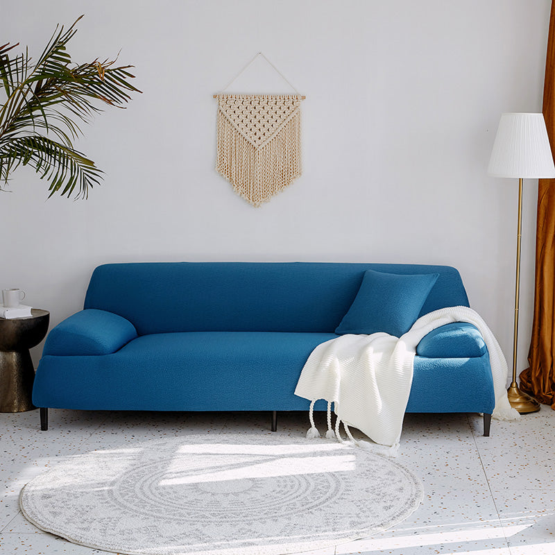 Sofa Cover -Bubble Gauze - Bright Blue - Waterproof
