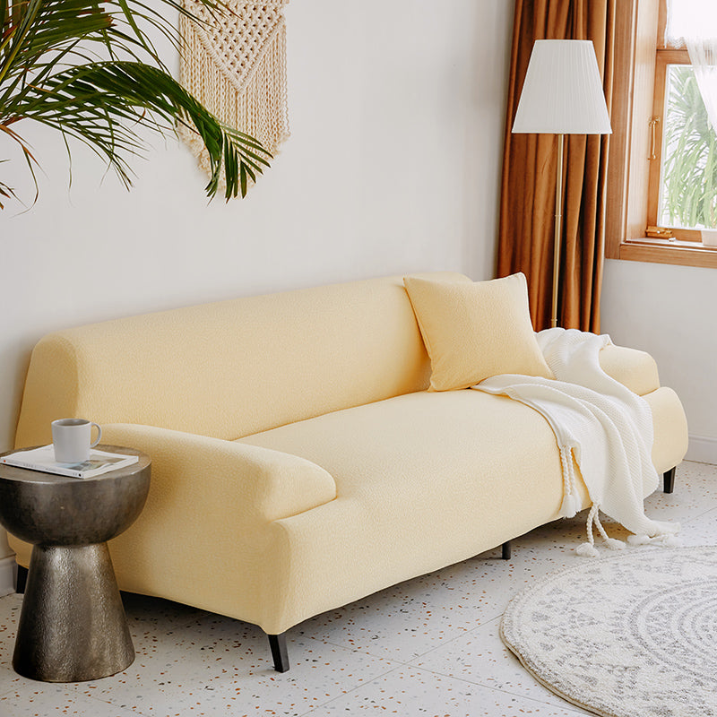 Sofa Cover -Bubble Gauze - Goose Yellow - Waterproof