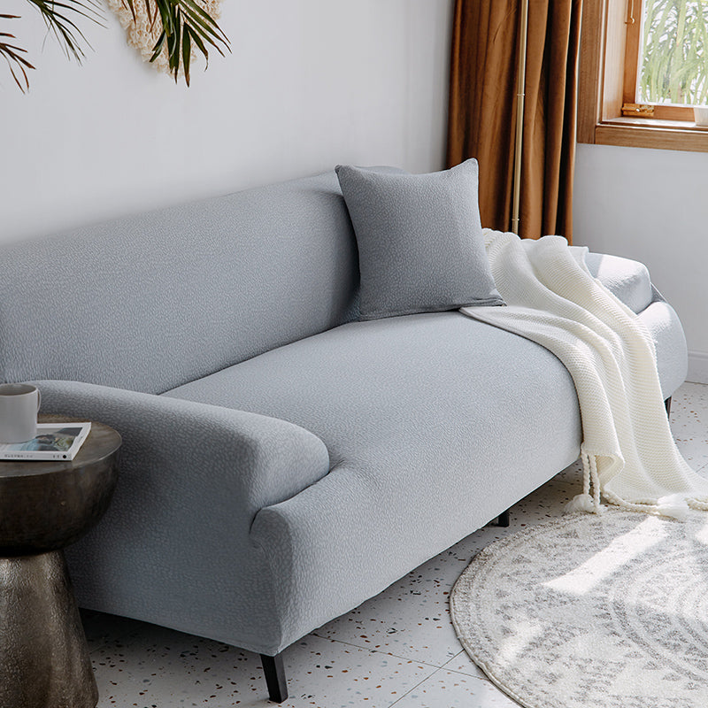 Sofa Cover -Bubble Gauze - Light Gray - Waterproof