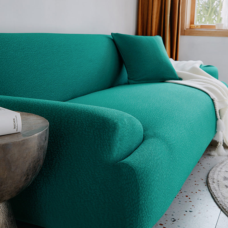 Sofa Cover -Bubble Gauze - Pine Green - Waterproof