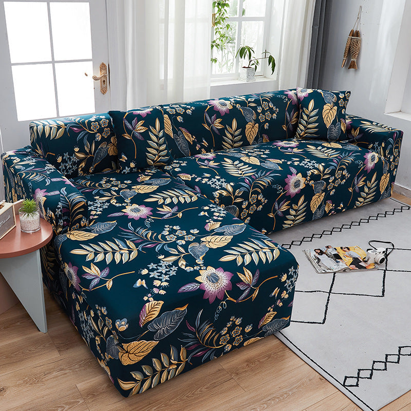 Corner Sofa Cover - Tropical - Adaptable & Expandable