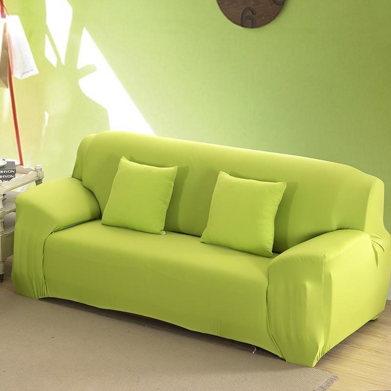 Sofa Cover - Pistachio Green - Adaptable & Expandable - The Sofa Cover Crafter