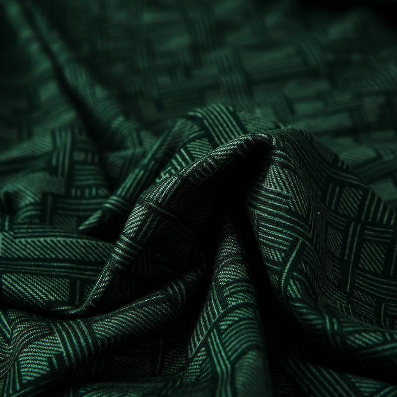 Sofa Cover - Rectangle Pattern - Emerald Green - Adaptable & Expandable - The Sofa Cover Crafter