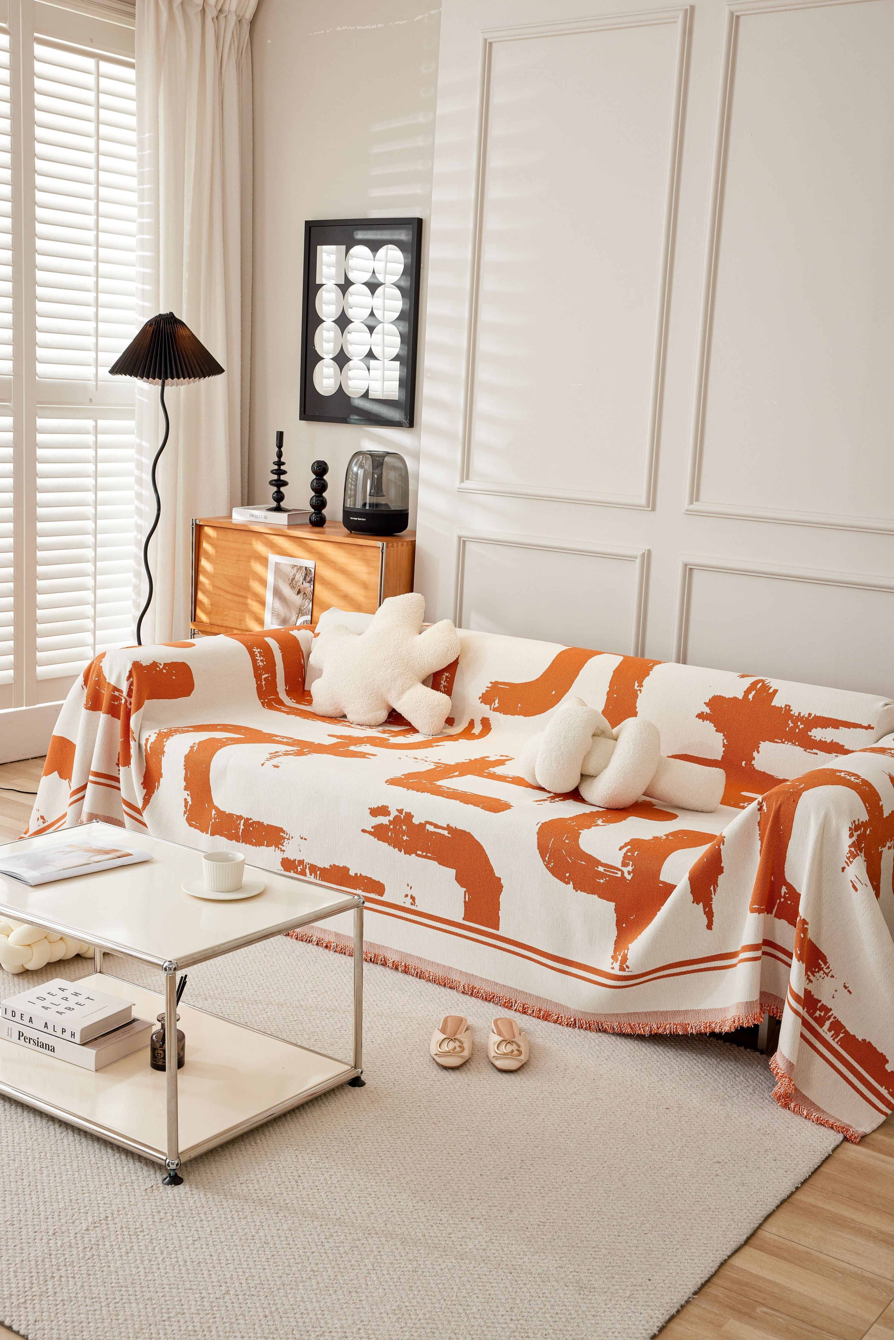 Sofa Throw - Skymoore - Orange