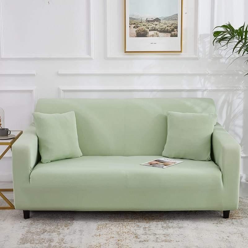 Sofa Cover - Celadon Green - Adaptable & Expandable - The Sofa Cover Crafter