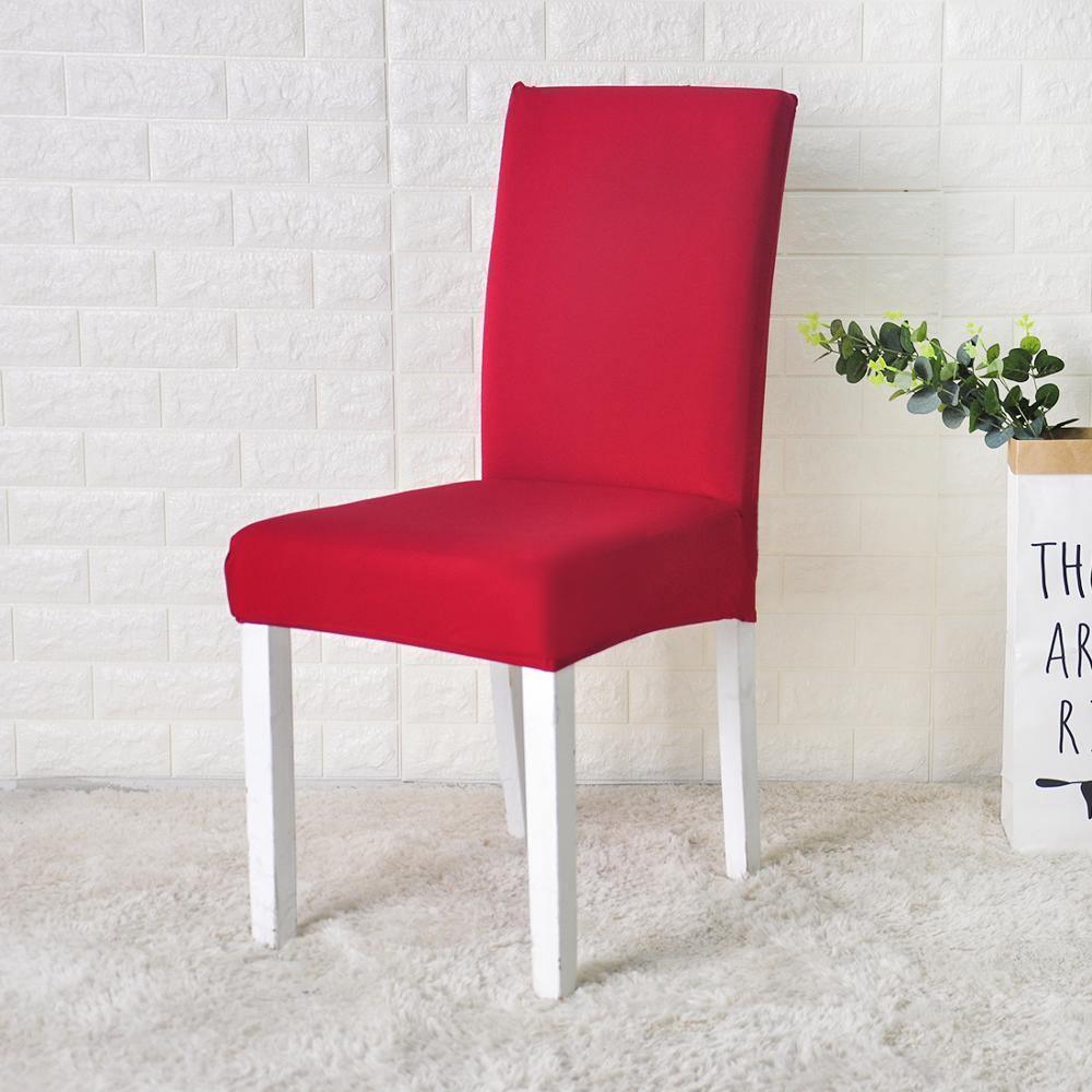 Chair Cover - Cardinal red - Universel - The Sofa Cover Crafter