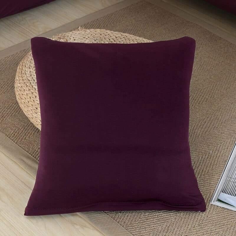 Pillow Cover - Plum - 2 pieces - The Sofa Cover Crafter