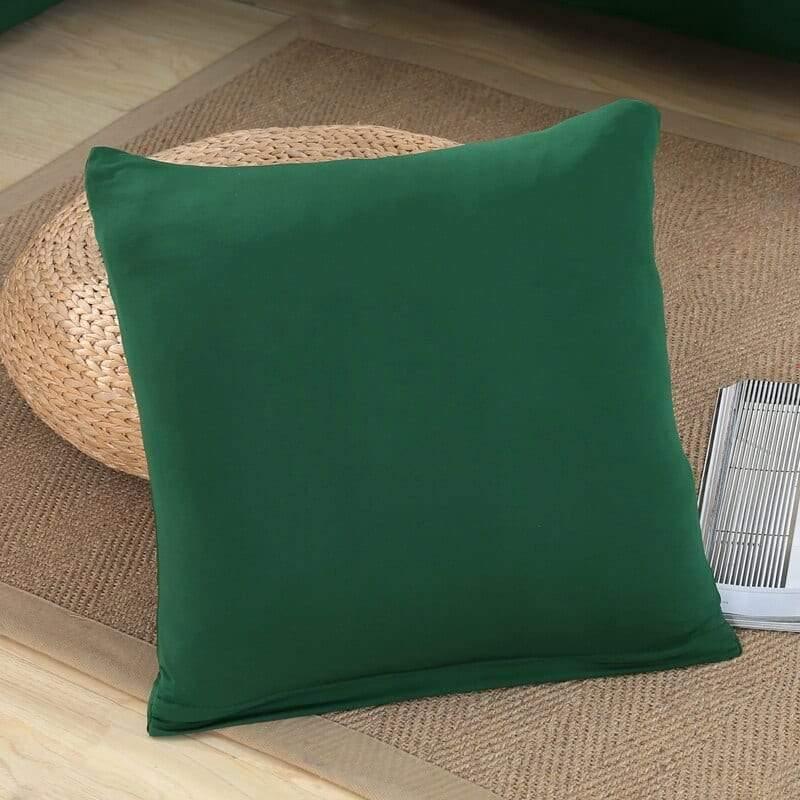 Pillow Cover - Green - 2 pieces - The Sofa Cover Crafter