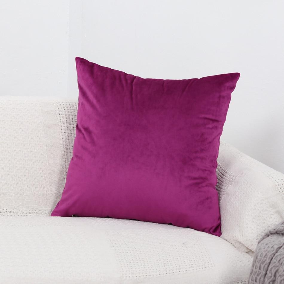 Pillow Cover - Velvet - Candy Pink - The Sofa Cover Crafter