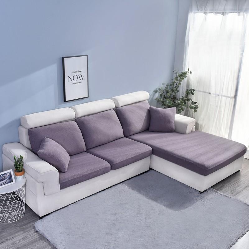 Sofa Cushion Cover Waterproof - Purple - The Sofa Cover Crafter