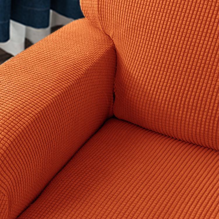 Relax Armchair Cover - Orange - The Sofa Cover Crafter