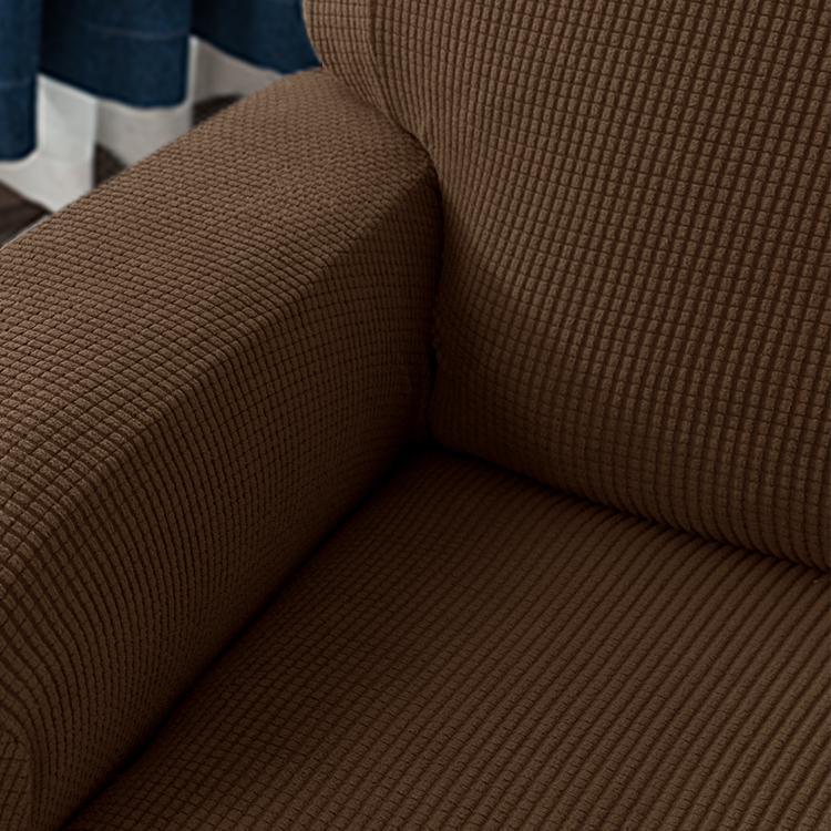 Relax Armchair Cover - Brown - The Sofa Cover Crafter