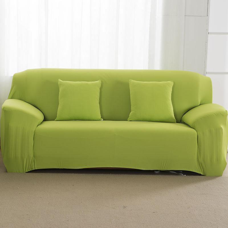Sofa Cover - Pistachio Green - Adaptable & Expandable - The Sofa Cover Crafter