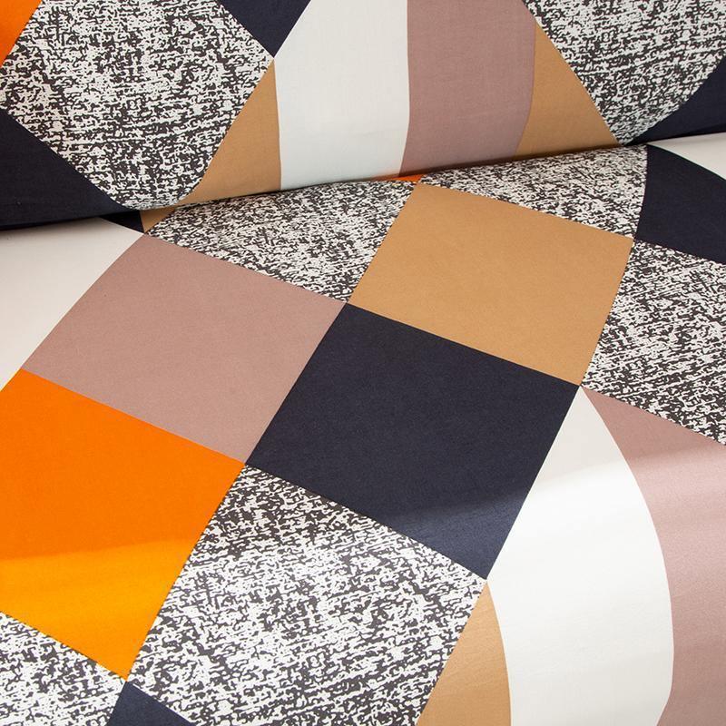 Corner Sofa Cover - Esagonali - Adaptable & Expandable - The Sofa Cover Crafter 