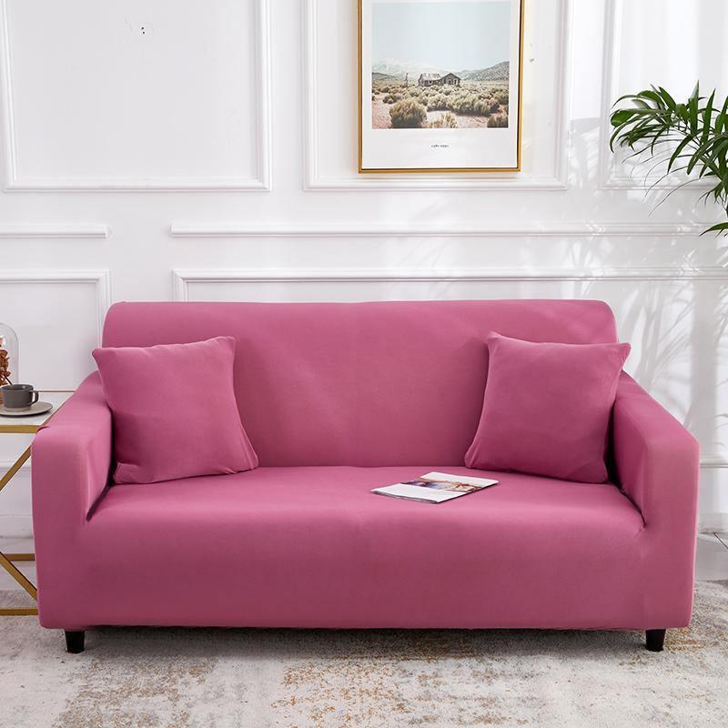 Sofa Cover - Honeysuckle Pink - Adaptable & Expandable - The Sofa Cover Crafter