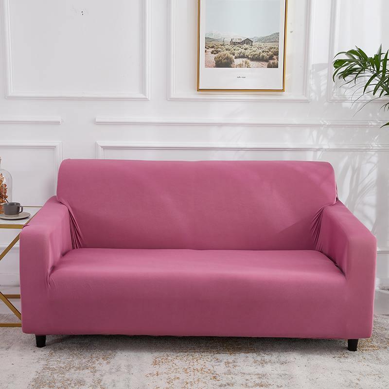 Sofa Cover - Honeysuckle Pink - Adaptable & Expandable - The Sofa Cover Crafter