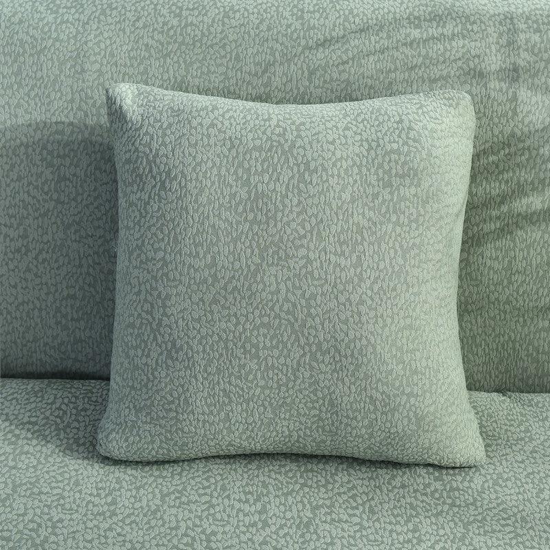 Pillow Cover - Bubble Gauze - Forest Green - Waterproof - The Sofa Cover Crafter 