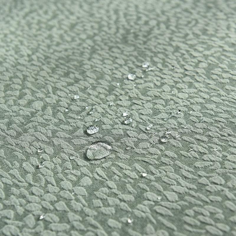 Pillow Cover - Bubble Gauze - Forest Green - Waterproof - The Sofa Cover Crafter 