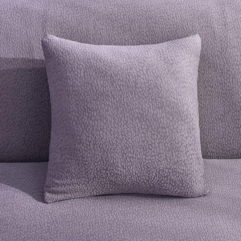 Pillow Cover - Bubble Gauze - Purple - Waterproof - The Sofa Cover Crafter 