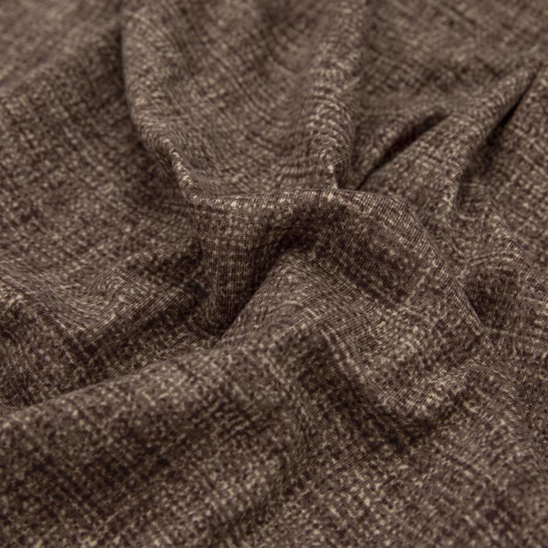 Pillow Cover - Cross pattern - Coffee - The Sofa Cover Crafter 