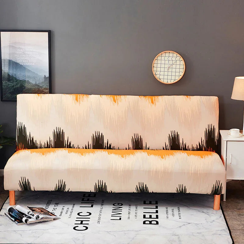 Sofa Bed Cover - Amber - Adaptable & Expandable - The Sofa Cover Crafter 