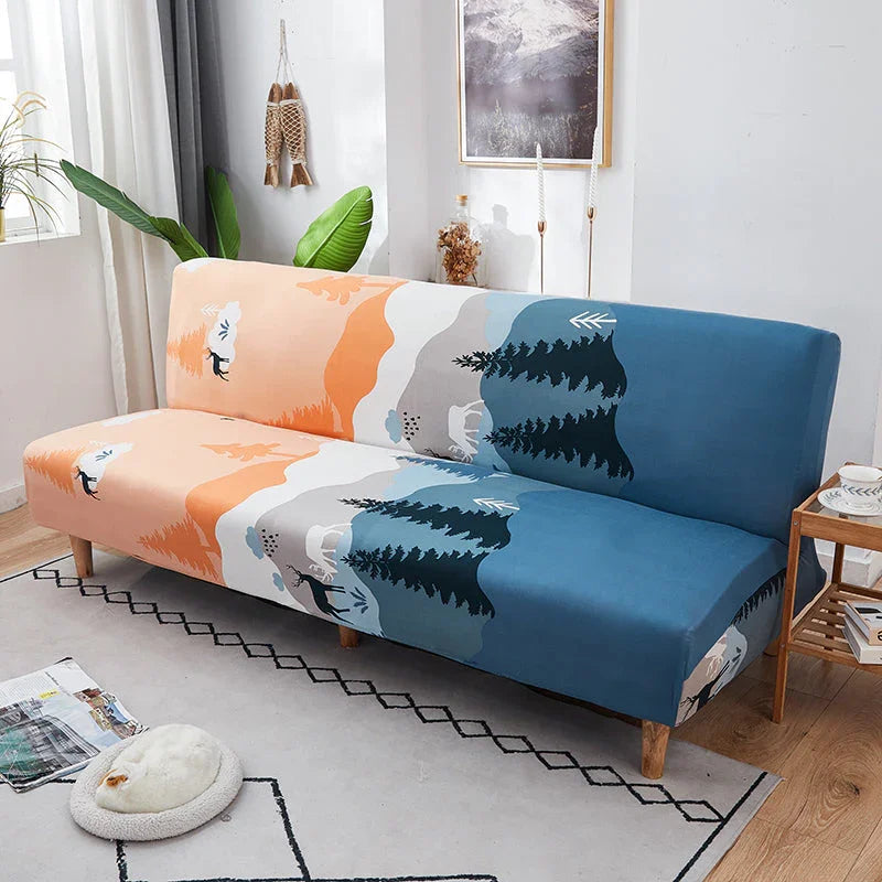 Sofa Bed Cover - Cherury - Adaptable & Expandable - The Sofa Cover Crafter 