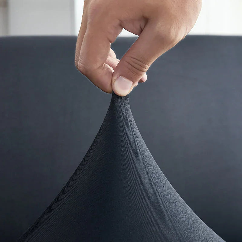 Sofa Bed Cover - Graphite Black - Adaptable & Expandable - The Sofa Cover Crafter 