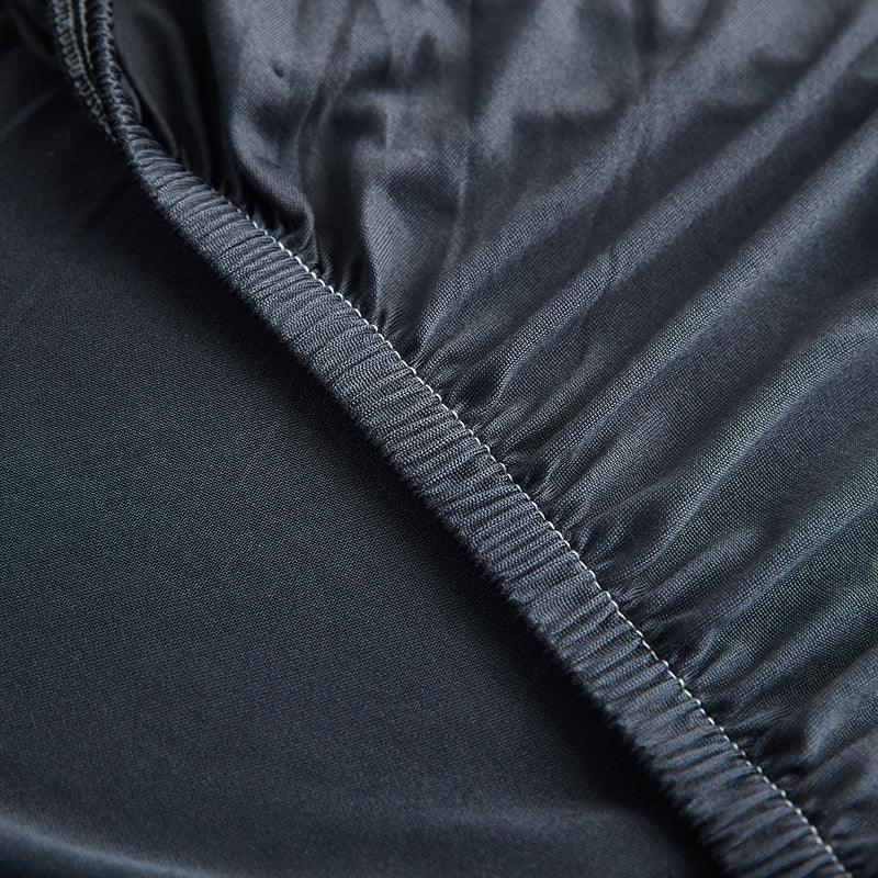 Sofa Bed Cover - Graphite Black - Adaptable & Expandable - The Sofa Cover Crafter 